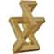 13.5" Iron Geometric Abstract Shaped Sculpture Décor
